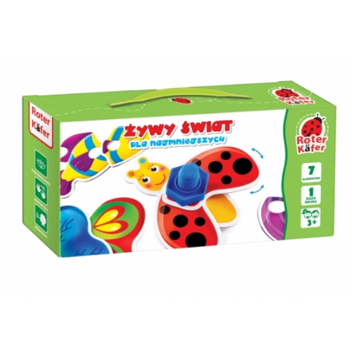 Roter Kafer Gra edukacyjna «ŻYWY ŚWIAT dla najmniejszych» RK1030-01